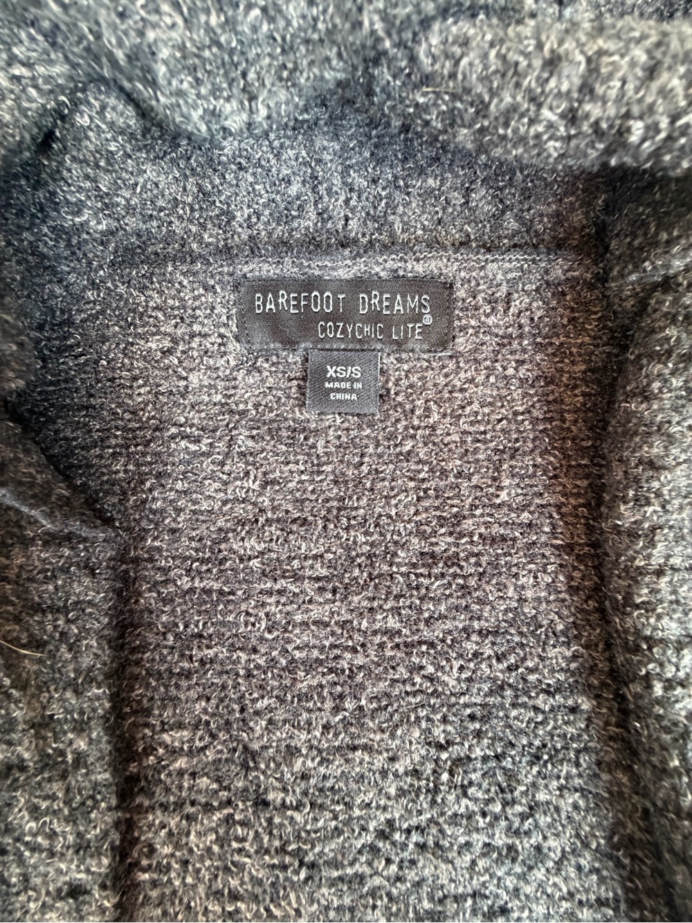 Barefoot Dreams CozyChic Lite Women’s gray Sweater
